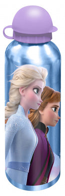 lunchset Frozen junior aluminium roze/blauw 2-delig