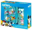 lunchset Mickey and Friends aluminium groen 2-delig
