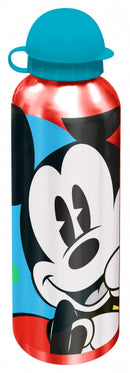 lunchset Mickey Mouse aluminium blauw/rood 2-delig