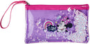 make-uptasje Minnie Mouse meisjes 15 cm paars 4-delig