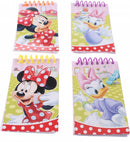 notitieboekjes 10 cm Minnie Mouse 4 stuks