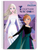 notitieboek Frozen 2 junior 25 x 17 cm papier roze