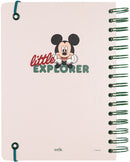 notitieboek Micky Mouse hardcover A5 14,8 x 21 cm wit