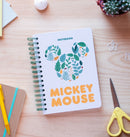 notitieboek Micky Mouse hardcover A5 14,8 x 21 cm wit