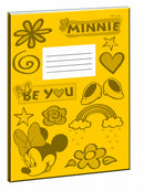 notitieboek Minnie Mouse B5 papier 40 pagina's geel