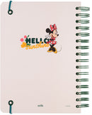 notitieboek Minnie Mouse hardcover A5 14,8 x 21 cm wit