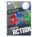 notitieboek PJ Masks jongens B5 grijs 64 pagina's