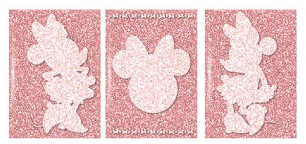 notitieboekje A7 Minnie Mouse junior 10 x 7,5 cm 3-delig