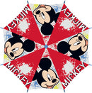paraplu Mickey Mouse junior 46 cm EVA rood/wit