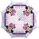 paraplu Minnie Mouse junior 46 cm EVA lichtroze