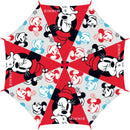 paraplu Minnie Mouse junior 46 cm EVA wit/rood