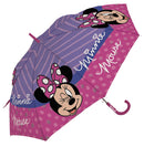 paraplu Minnie Mouse junior 48 cm polyester paars