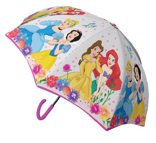 paraplu Princess junior 38 cm polyester/fiberglass wit