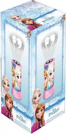 plafondprojector Frozen led meisjes 20 cm roze