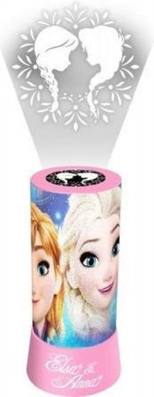 plafondprojector Frozen led meisjes 20 cm roze