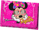 portemonnee Minnie Mouse 13 x 8 cm polyester roze