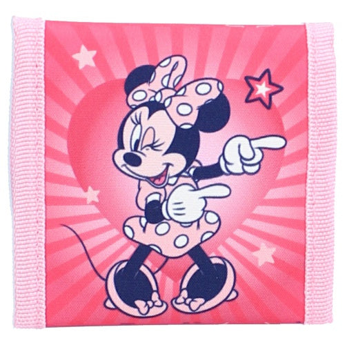 portemonnee Minnie Mouse Choose To Shine 10 cm roze