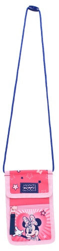 portemonnee Minnie Mouse Choose To Shine 18 cm roze