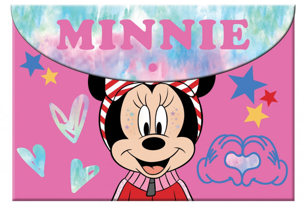 portfoliomap Minnie Mouse A4 polypropyleen roze/blauw