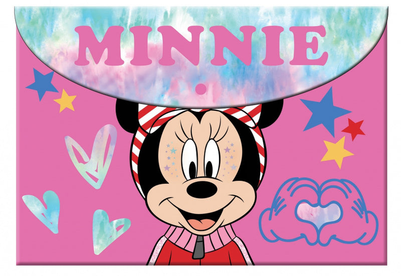 portfoliomap Minnie Mouse A4 polypropyleen roze/blauw