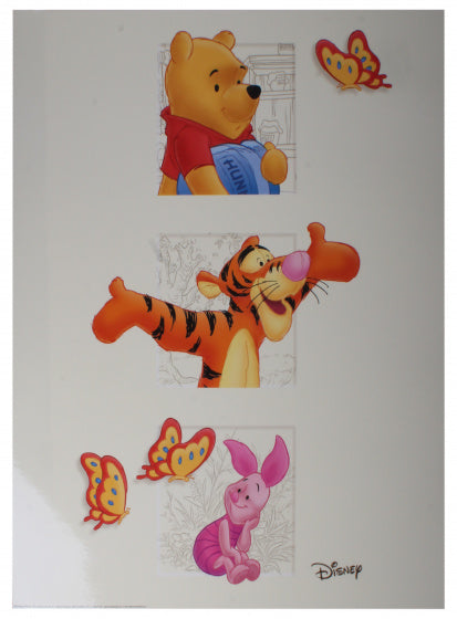 poster Winnie Tijgertje Knorretje junior 50x40 cm papier