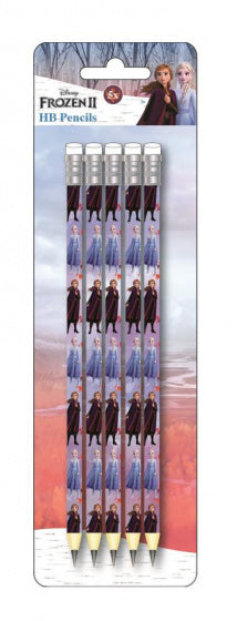potloden Frozen HB hout lichtpaars 5 stuks