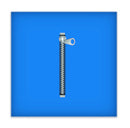 pyjamakussen meisjes 40 x 40 cm polyester blauw