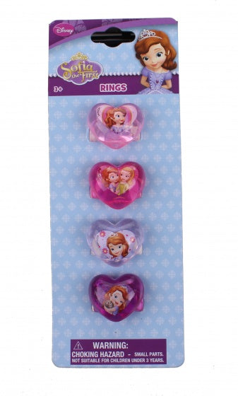 ringen Sofia 15 mm 4 stuks multicolor