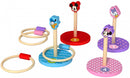 ringwerpen Mickey Mouse junior 14,5 cm hout 8-delig