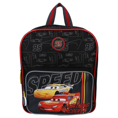rugzak Cars junior 6,5 liter polyester zwart