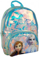 rugzak Frozen II Fearless meisjes 32 cm PVC blauw