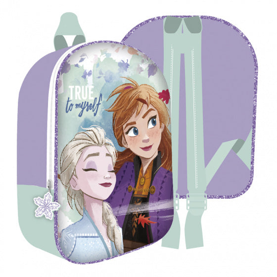 rugzak Frozen II junior 31 x 26 cm polyester paars