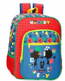 rugzak Mickey Mouse 27 x 38 x 11 cm polyester blauw