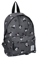 rugzak Mickey Mouse 31 x 22 cm polyester grijs