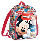 rugzak Mickey Mouse junior 6,7 liter polyester/PVC rood
