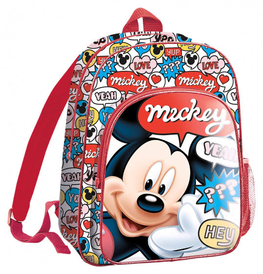 rugzak Mickey Mouse junior 6,7 liter polyester/PVC rood