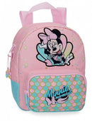 rugzak Minnie mermaid 19 x 23 x 8 cm polyester roze
