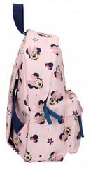 rugzak Minnie Mouse 31 x 22 cm polyester roze