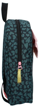 rugzak Minnie Mouse Hey It's Me donkergroen 6 liter