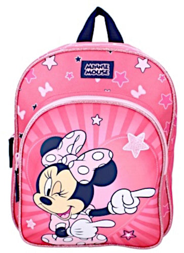 rugzak Minnie Mouse junior polyester roze 8 liter