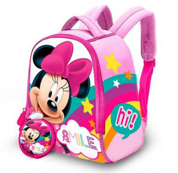 rugzak Minnie Mouse meisjes 25 cm neopreen roze