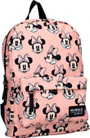 rugzak Minnie Mouse meisjes 6,8 liter polyester roze/zwart