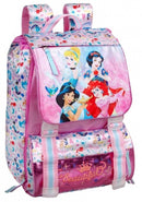 rugzak Princesses 41 x 31 cm polyester 25 liter roze