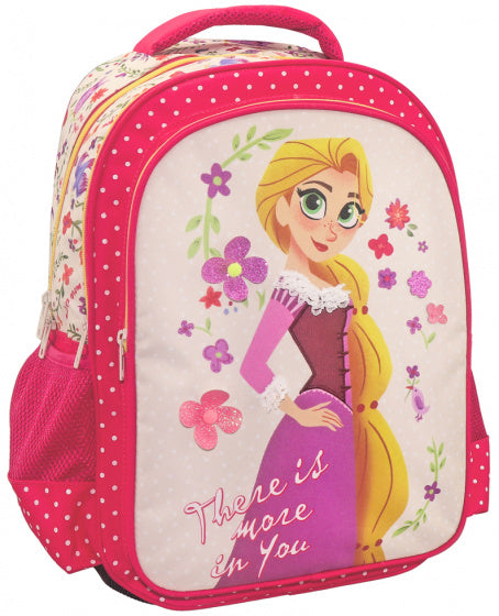 rugzak Rapunzel meisjes 43 x 32 cm polyester roze