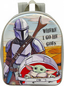 rugzak Star Wars Mandalorian 3D 6 liter PVC grijs