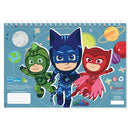 schetsblok PJ Masks junior A4 lichtblauw 30 pagina's