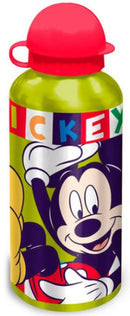 schoolbeker Mickey 500 ml aluminium groen