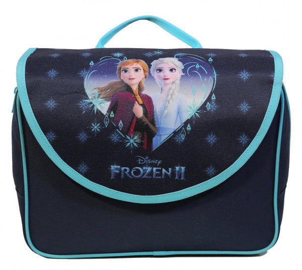 schooltas Frozen 6 liter 32 x 8 x 25 cm polyester blauw