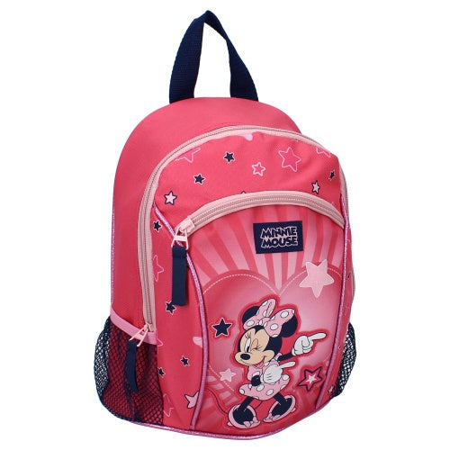 schooltas Minnie Mouse 22 x 13 x 28 cm polyester roze