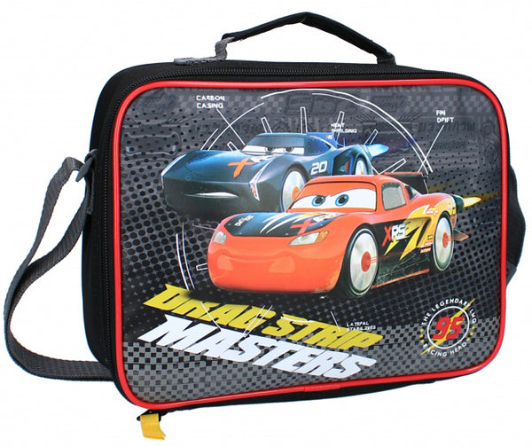 schoudertas Cars jongens 4 L 25 x 19 cm polyester zwart